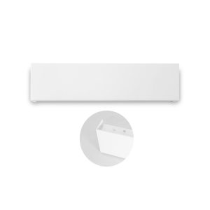 Aplique de Pared de aluminio NOA-14W Blanco 365.0x80x32 mm