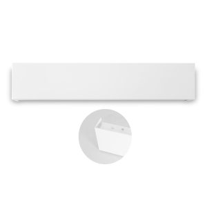 Aplique de Pared de aluminio NOA-24W Blanco 565.0x80x32 mm