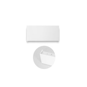 Aplique de Pared de aluminio NOA-5W Blanco 165.0x80x32 mm