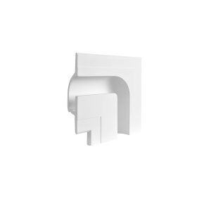 Empotrable Invisible de escayola RAMBLA CORNER IZQUIERDO Blanco 200.0x200x50 mm