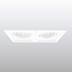 Empotrables de aluminio ARO RCAQR52-WH Blanco 368.0x185x40 mm