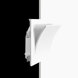 Aplique Pared Invisible de escayola SEFORA Blanco 255.0x312x95 mm