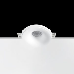 Empotrable Invisible de escayola SUNSET Blanco 140.0x140x55 mm