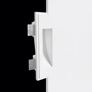Aplique Pared Invisible de escayola TELMA Blanco 300.0x110x65 mm