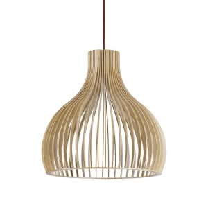 Lámpara de techo TILO Natural 450.0x450x1650 mm