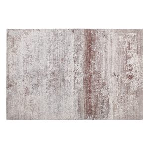 Alfombra Valentina de estilo contemporáneo, fabricado en poliéster en color tonos neutros.
