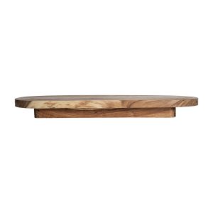 Mesa de centro crewe de estilo étnico, fabricado en madera suar en color marrón. Producto desmontable.