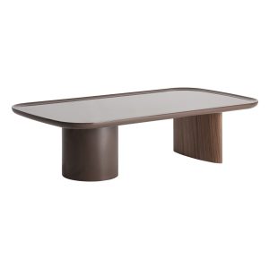 Mesa De Centro Kuftein Chocolate Madera Dm 133x70x35cm