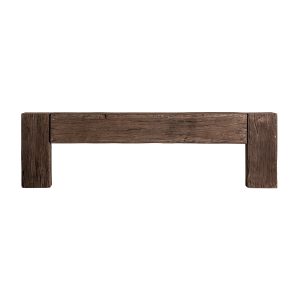Consola Gratens de estilo rústico, fabricado en madera de acacia en color marrón. Producto desmontable.